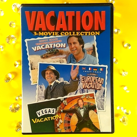 Vacation 3 Movie Collection DVD: Vacation, European Vacation, Vegas Vacation - Picture 1 of 16